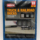Walthers 933-4070 HO Truck & Railroad Docks Kit