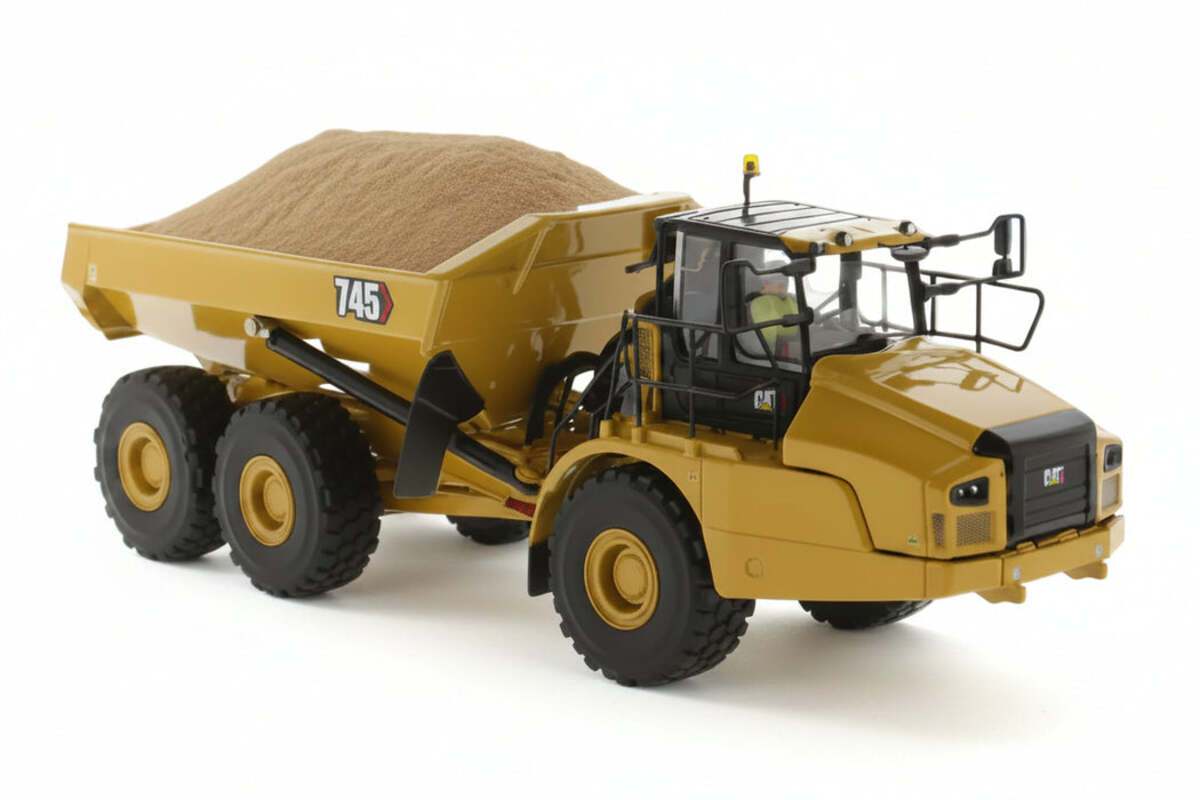 DieCast Masters 85528 1:50 Caterpillar 745 High Line Series Articulated Hauler