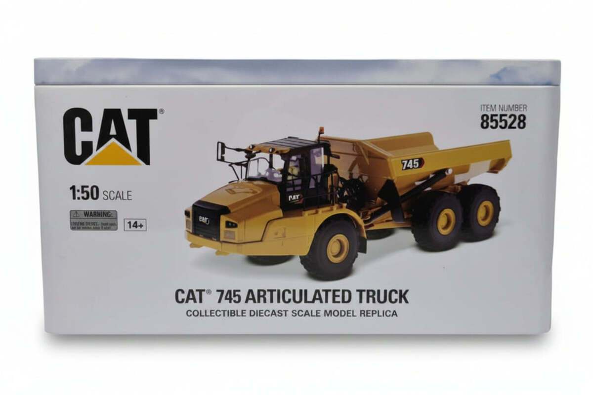 DieCast Masters 85528 1:50 Caterpillar 745 High Line Series Articulated Hauler