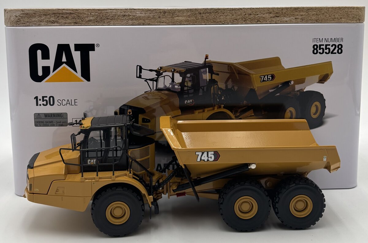 DieCast Masters 85528 1:50 Caterpillar 745 High Line Series Articulated Hauler