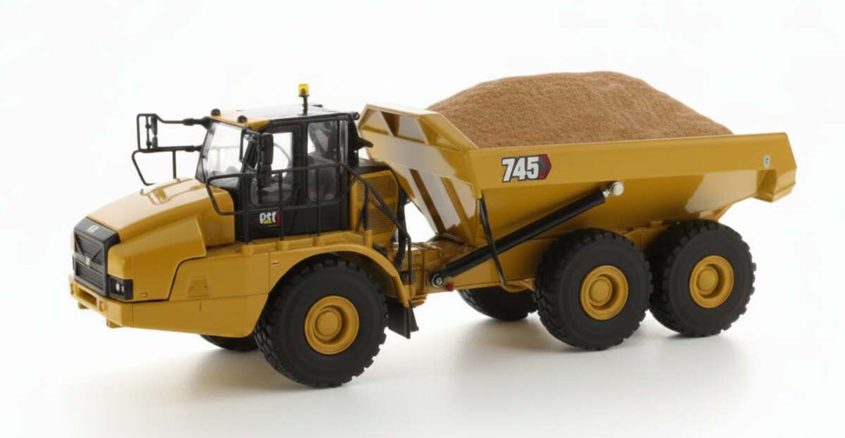 DieCast Masters 85528 1:50 Caterpillar 745 High Line Series Articulated Hauler