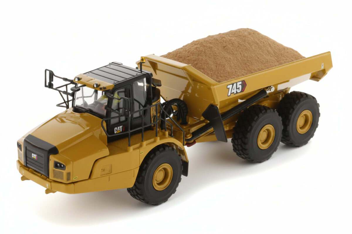 DieCast Masters 85528 1:50 Caterpillar 745 High Line Series Articulated Hauler