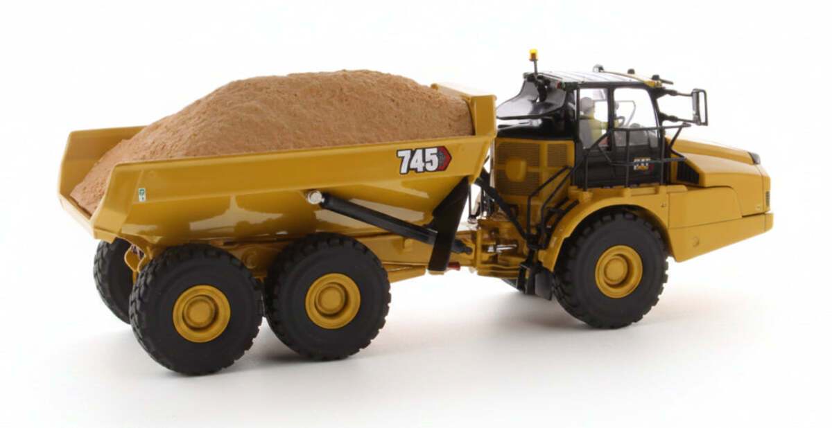 DieCast Masters 85528 1:50 Caterpillar 745 High Line Series Articulated Hauler