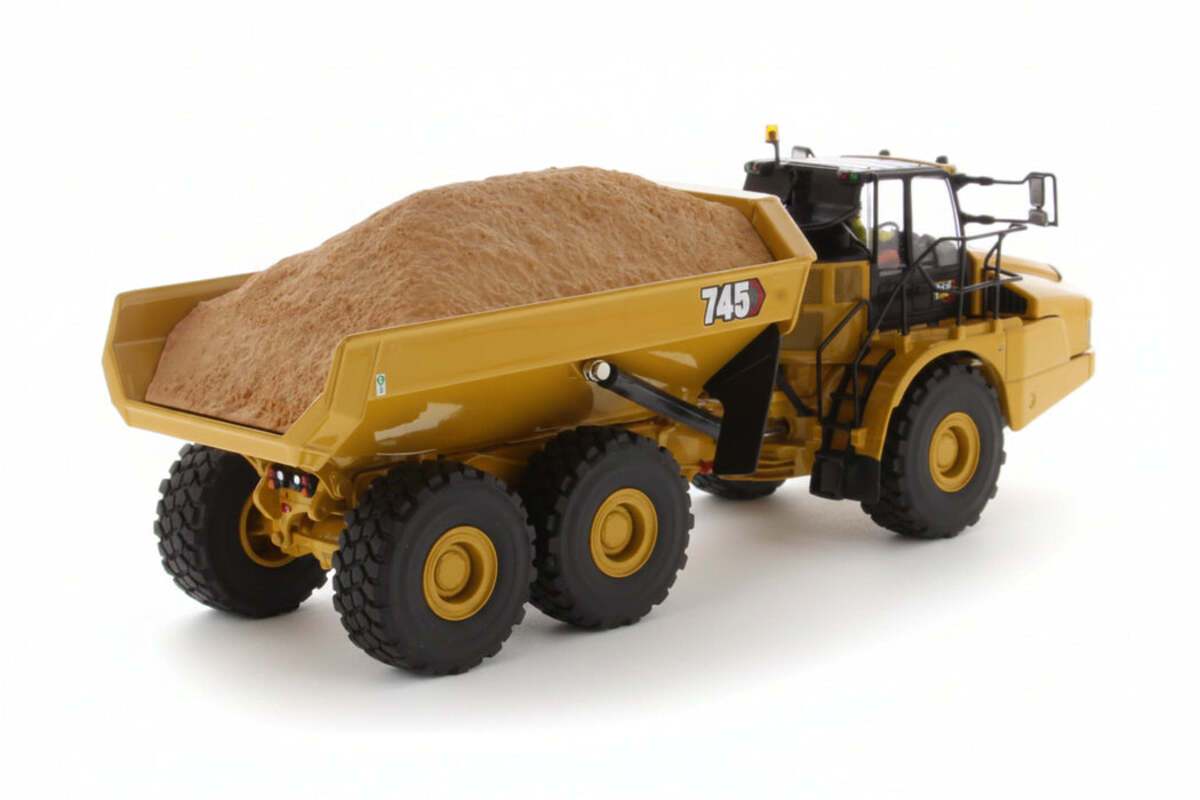 DieCast Masters 85528 1:50 Caterpillar 745 High Line Series Articulated Hauler