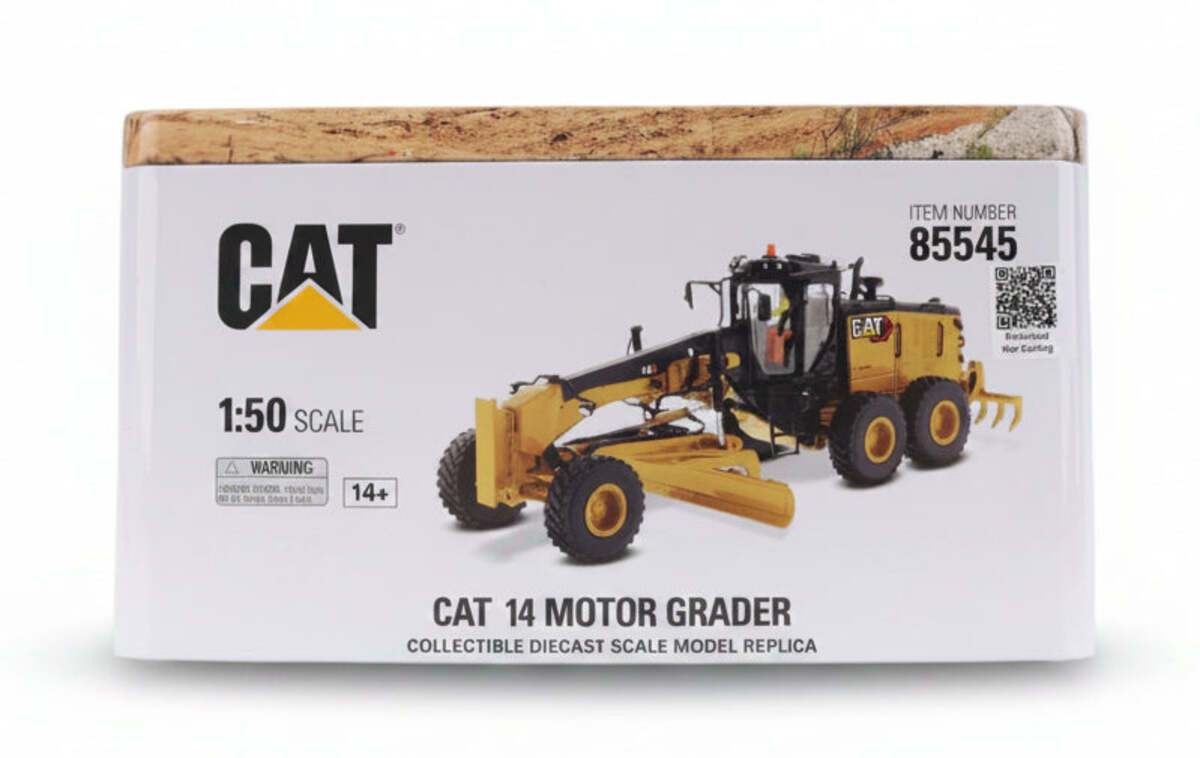 DieCast Masters 85545 1:50 High Line Series Caterpillar 14M3 Motor Grader