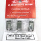JL Innovative Design 710 HO Custom Pre 1955 US Mail Street Boxes, Green (3)