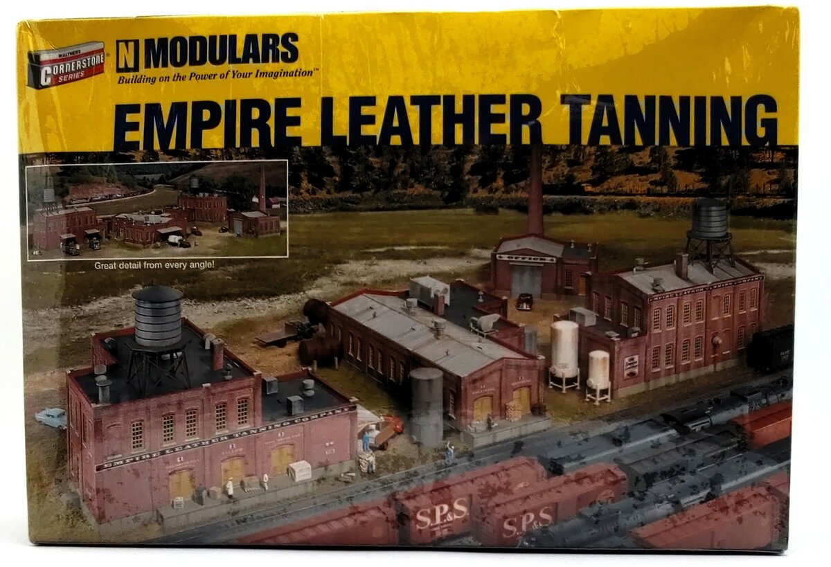 Walthers 933-3299 N Scale Empire Leather Tanning Building Kit