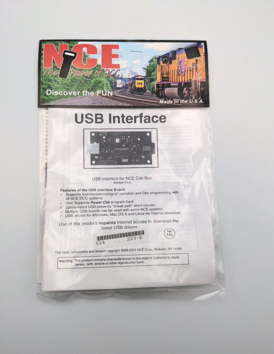 NCE 0223 USB Interface for Power Cab