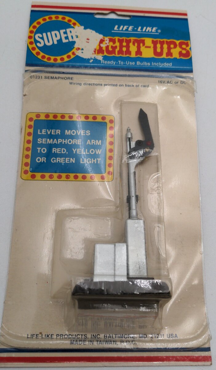 Life Like 1231 HO Semaphore 16V/AC or DC