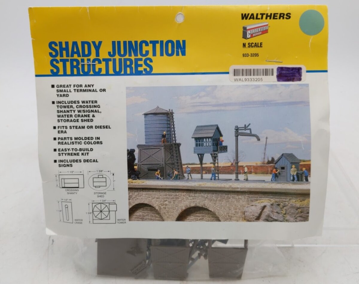 Walthers 933-3205 N Scale Cornerstone Series Shady Junction Structures Kit