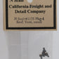 Cal Freight 1175 N Scale Small Roof Vent (Pack of 4)