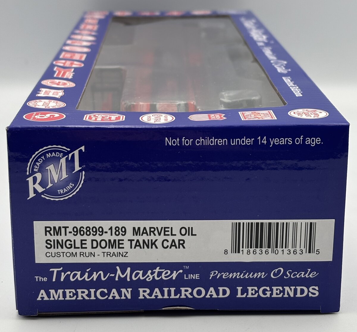 RMT 96899-189 O "Gas & Oil Legends" Marvel Mystery Oil Single Dome Tank Car