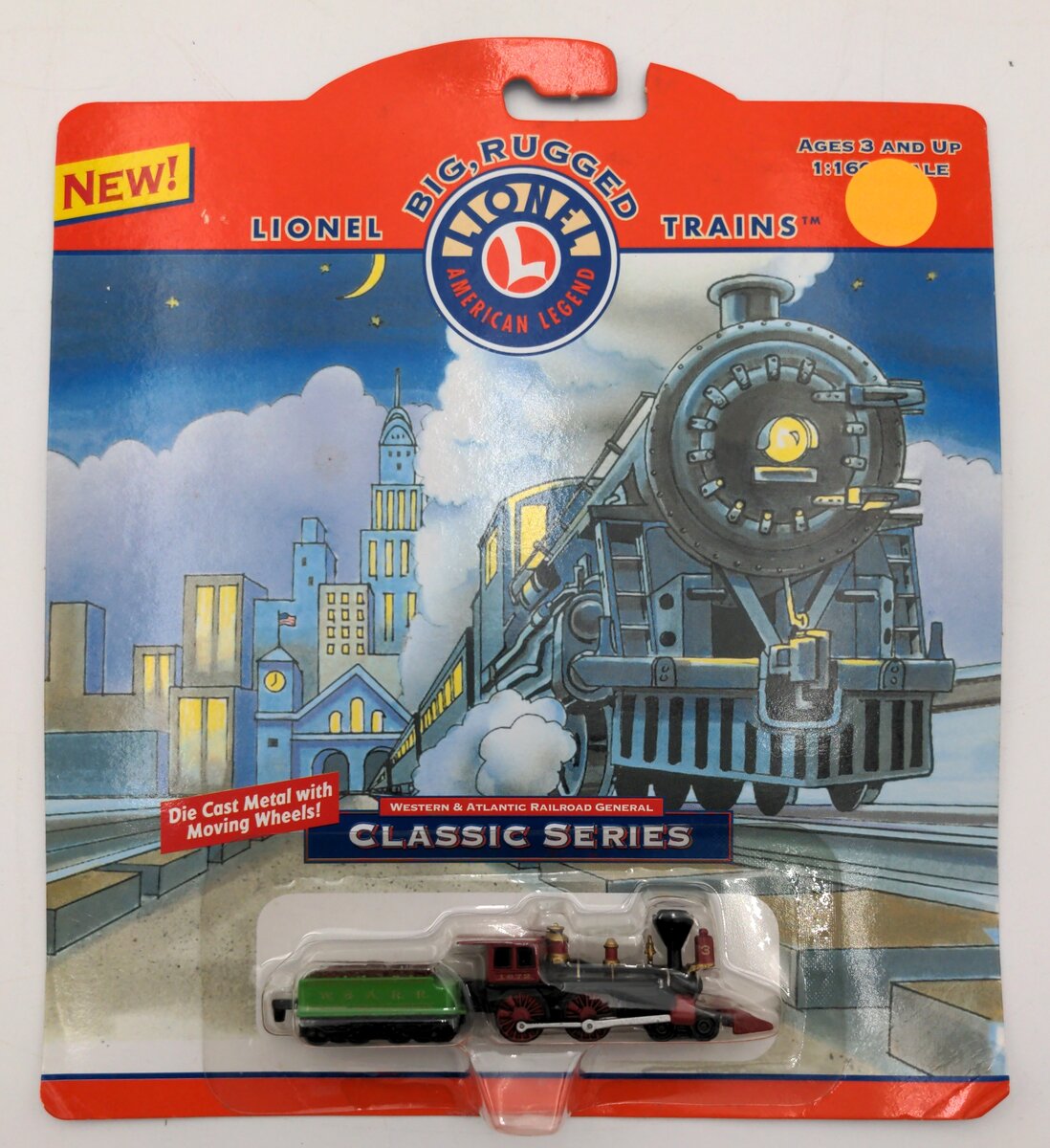 Lionel 96005 1:160 Big Rugged Classic Series Diecast RR Western & Atlantic