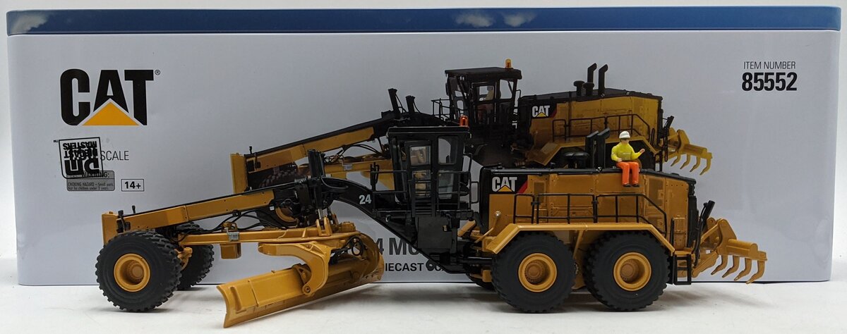 DieCast Masters 85552 1:50 Caterpillar 24 Motor Grader