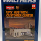 Walthers 933-4110 HO UPS® Hub with Customer Center Industrial Building Kit