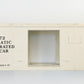 Lionel 3472-61 White Automatic Refrigerated Milk Car Body Shell Assembly