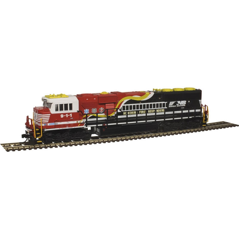 Atlas 40003962 N NS Honoring First Responders EMD SD-60E Diesel Locomotive #911