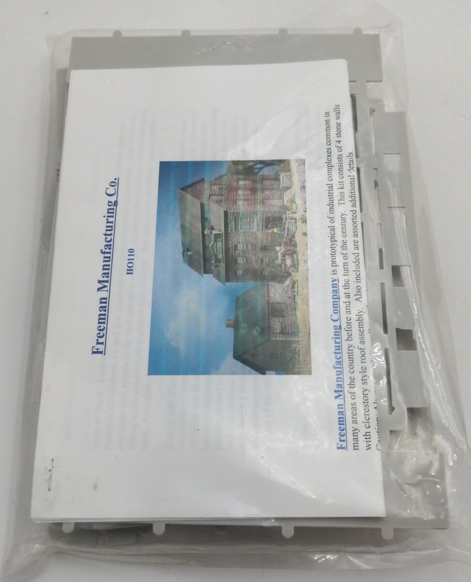 Railway Design Associates HO110 Freeman Maufacturing Co. Building Kit