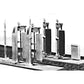 Stewart 105 HO Scale 4-Brush Car Washer Kit