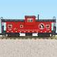 USA Trains R12110 G Red/Silver Great Northern Extended Vision Caboose