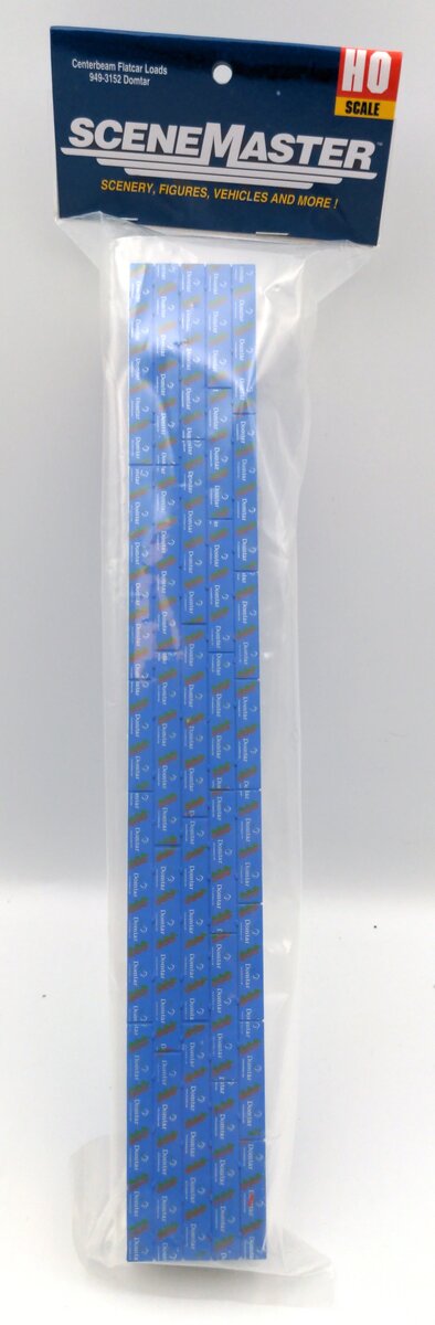 Walthers 949-3152 HO Wrapped Domtar Lumber Load for 72' Centerbeam Flatcar