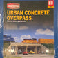 Walthers 933-4560 HO Urban Concrete Overpass Kit