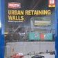 Walthers 933-4562 HO Urban Retaining Walls Kit