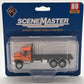 Walthers 949-11651 HO Scale Orange International 7600 3-Axle Flatbed Truck