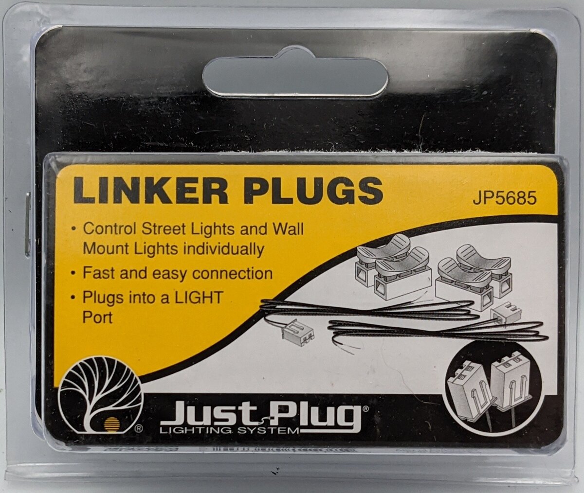Woodland Scenics JP5685 Just Plug Linker Plugs (Pack of 6)