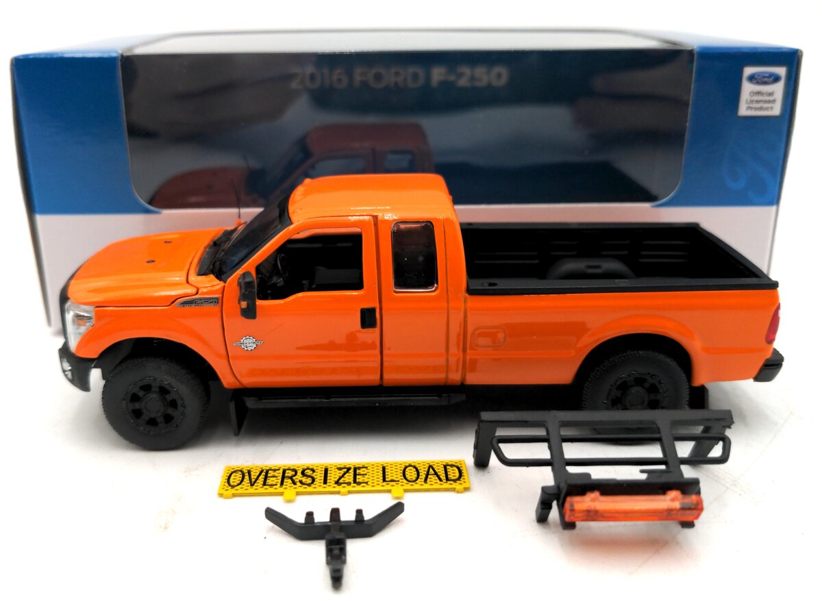 Sword Models 1100-DOT 1:50 2016 Ford F250 Pickup Truck - DOT Orange