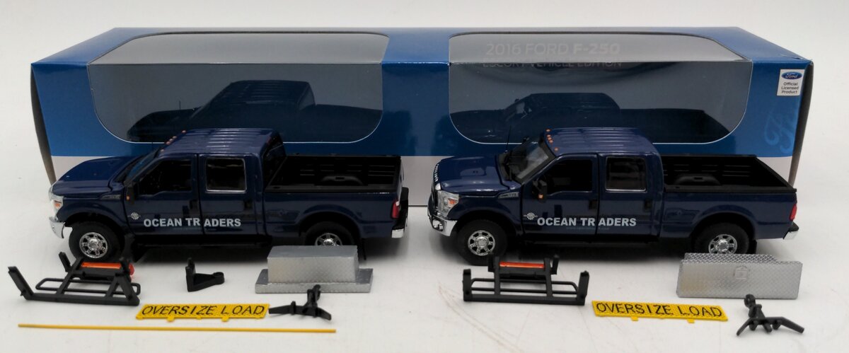 Sword Models 1300-OT 1:50 Ocean Traders 2016 Ford F250 Escort Set