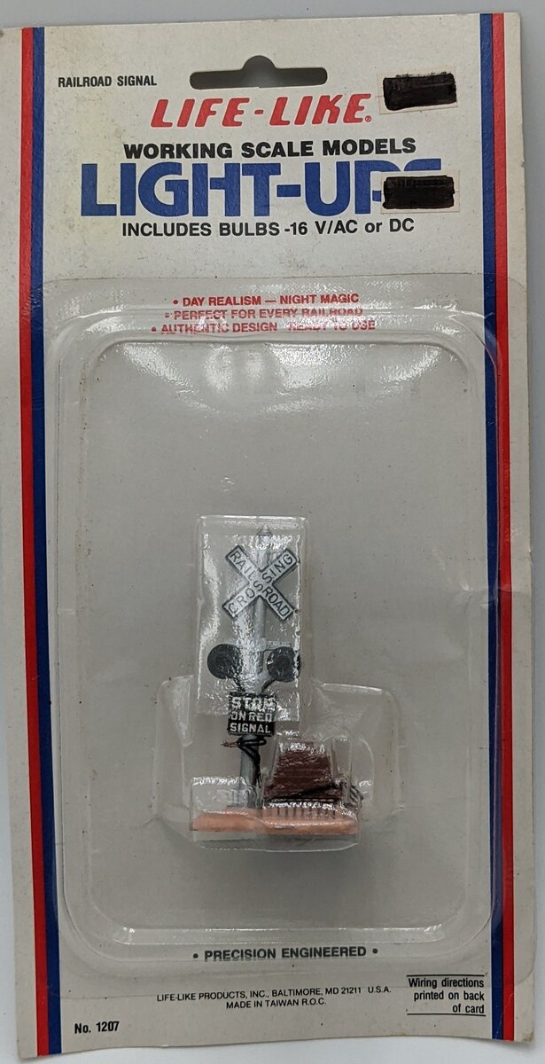 Life Like 1207 HO Scale Railroad Signal Light-Ups