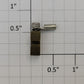 Split Jaw 40112 G Scale B-332-OJPSC Brass Power Rail Connector