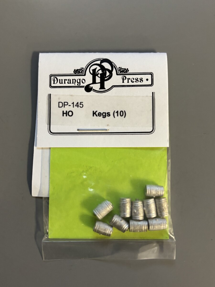 Durango Press 145 HO Kegs, Small (10)
