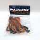 Walthers 942-113 Extension Cable - Plug - Socket (Pack of 5)