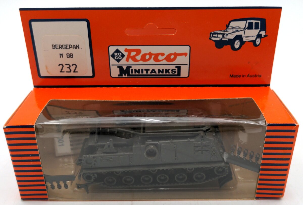Roco 232 1:87 M 88 Armored Recovery Military Vehicle