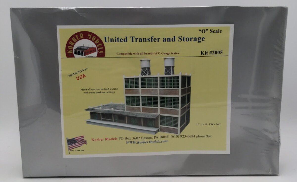 Korber 2005 O Scale United Transfer and Storage Building Kit