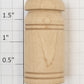 Lionel 500-100 Wood Cream/Milk Can