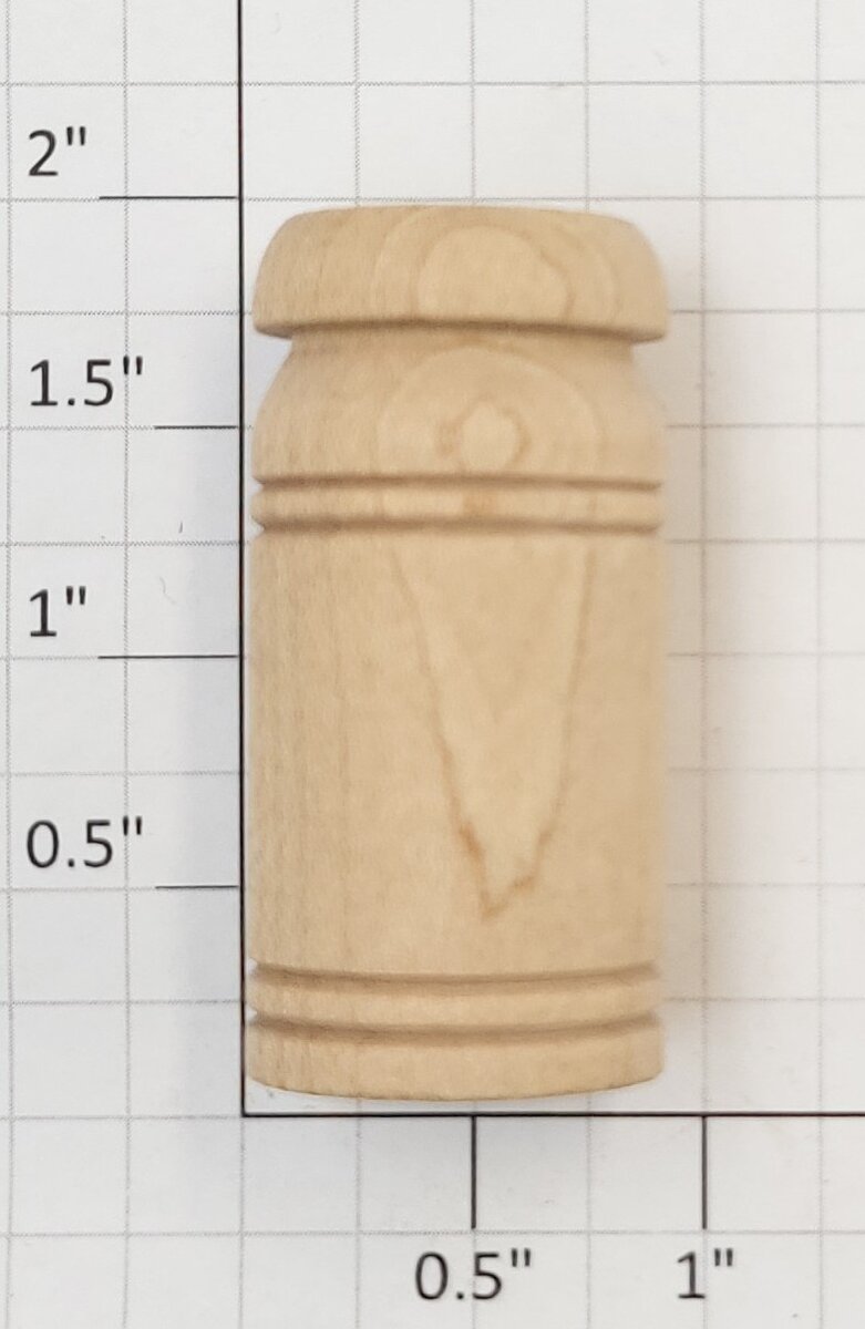 Lionel 500-100 Wood Cream/Milk Can