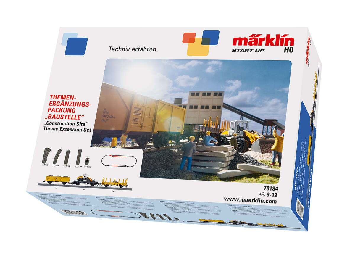 Marklin 78184 HO Construction Site Theme Extension Set