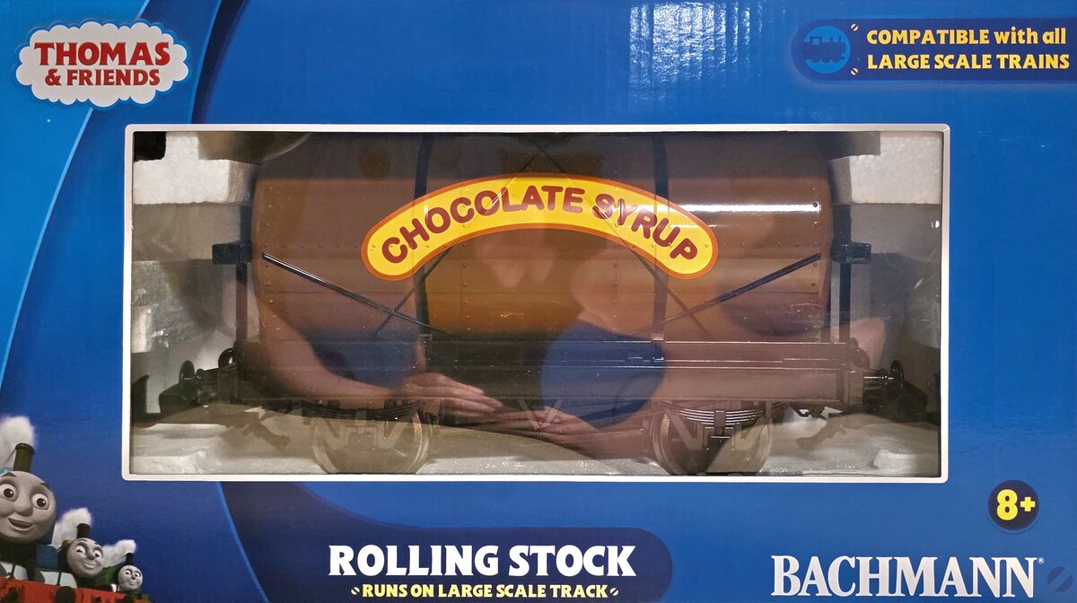 Bachmann 98024 G Thomas & Friends Chocolate Syrup Ready to Run Tank Car