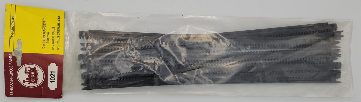 LGB 1021 Rack Rails (Pack of 12)