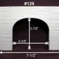 Monroe Models 129 HO Tunnel Portal Board Double Track