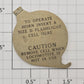 Lionel 2023-38 Battery Cover Plate with Lettering