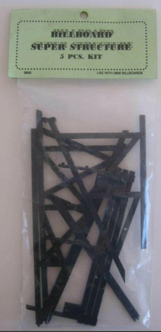 Town & Country Hobbies 2603 O Billboard Super Structure Kit (Pack of 5)