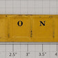 Lionel 3652-1 Yellow Dump Door