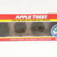 Life Like 1023 For All Scales Apple Trees Hand Made (Box of 4)
