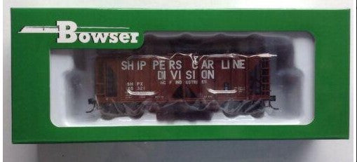 Bowser 42236 HO Shippers Car Line 70 Ton 2 Bay Hopper Car #25321
