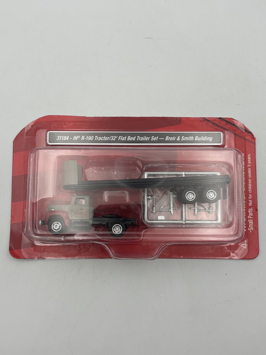 Classic Metal Works 31184 HO Mini Metals Breir/Smith IH R-190 Tractor/Trailer