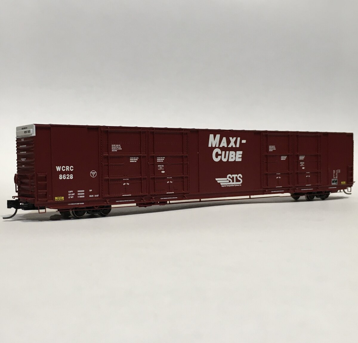 Trainworx Inc 2878-03 N WCRC 86' Thrall Auto Parts Boxcar #8634